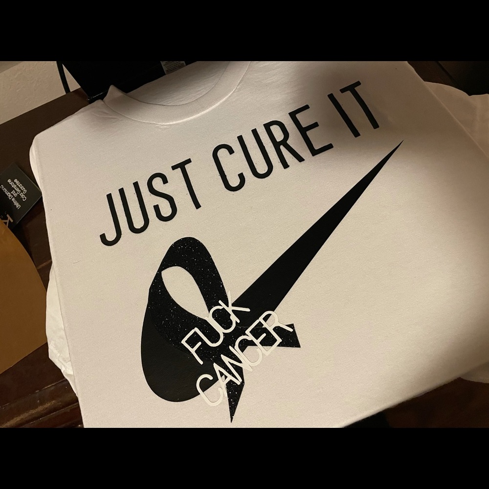 Custom made T-Shirt “Just Cure It”